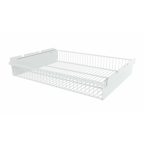 Корзина выдвижная 563x440x85 белая