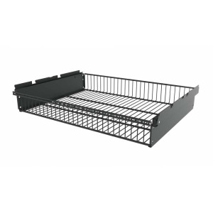 Корзина выдвижная 563x440x85 черная