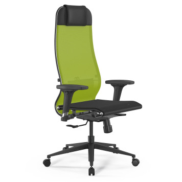 Кресло Метта ErgoLife Set-4/200/Synchro 002 лайм/черный