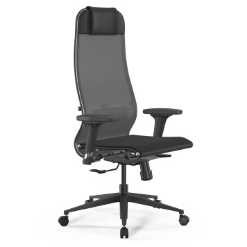 Кресло Метта ErgoLife Set-4/200/Synchro 002 серый/черный