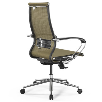 Кресло Метта ErgoLife Set-9/131/Synchro 052 золотой ротанг-1