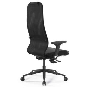 Кресло Метта Synchro Sit-8 L1-13D-X2+Extra/Uh00/Wm12/D02P (M18.B11.G19.W03) черный-1
