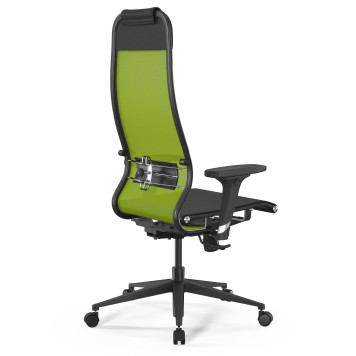 Кресло Метта ErgoLife Set-4/200/Synchro 002 лайм/черный-1